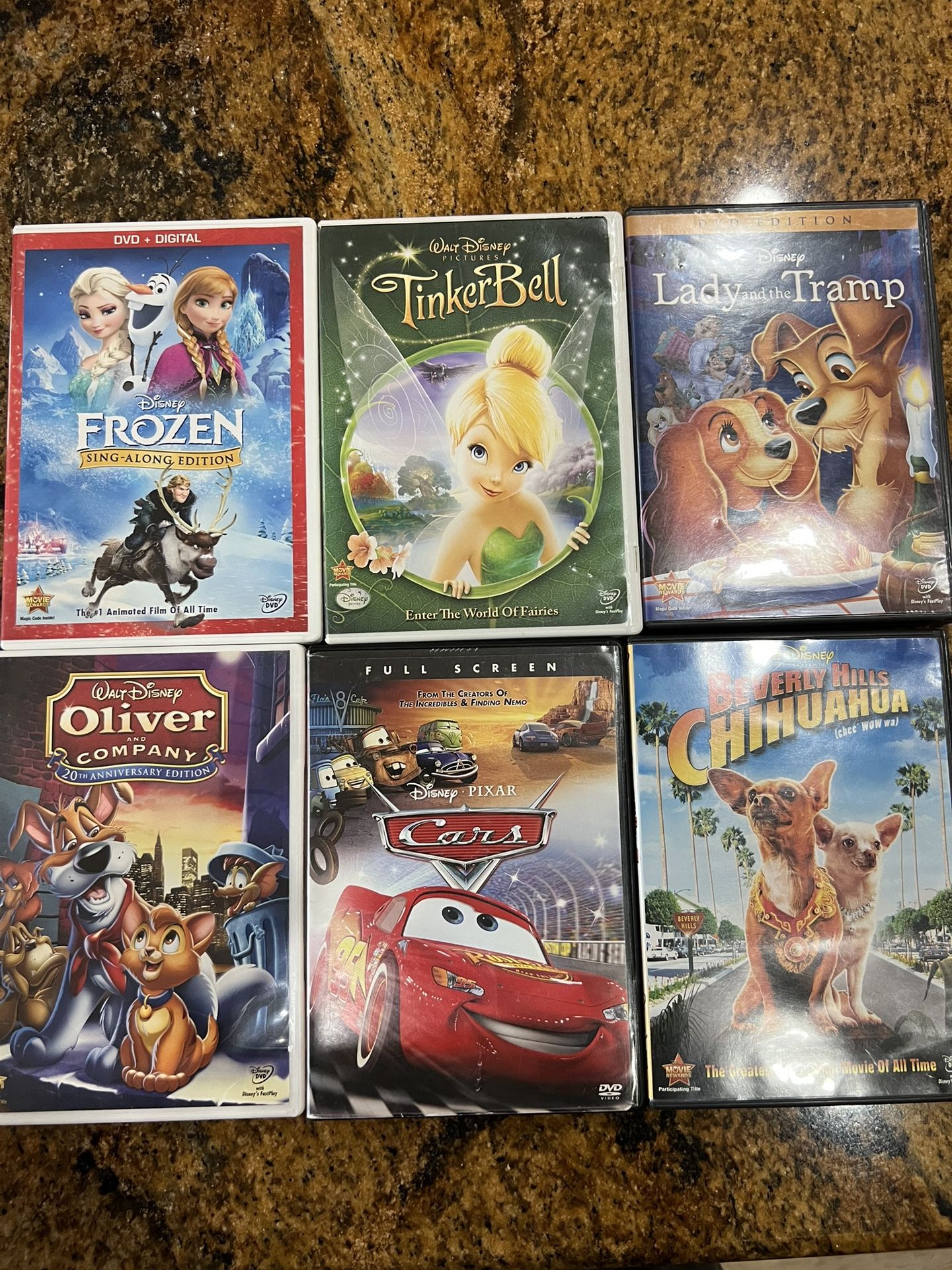 Blu-Ray, DVD Kids Movies, Disney