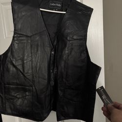 Leather Vest
