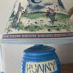 Vintage Winnie The Pooh Lamp