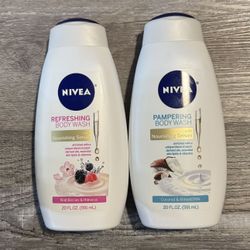 Nivea Body Wash W/Nourishing Serum 20 Fl Oz $3 Each 