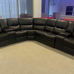 Awesome Reclining Sectional Couch