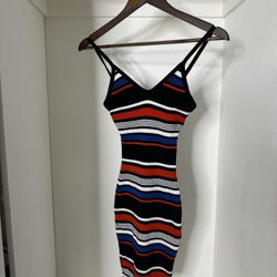 Stripped Woven Dress