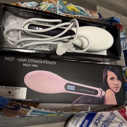 Brush Hair Straightener