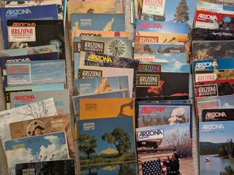 253 Vintage Arizona Highways Magazines  (Late 1940s–Early 80s) One-Owner Collection