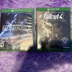 Fallout 4 And Battlefront 2 Xbox 1