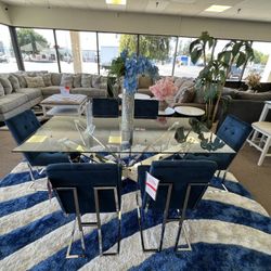 7 Pc Dining Table 