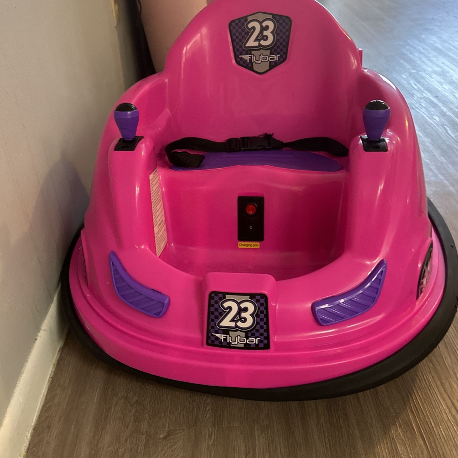 Pink Toddler Bumper Car