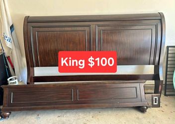 King bed frame