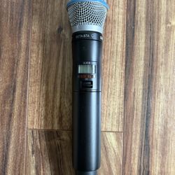 Shure ULXD2 Wireless Handheld Microphone Transmitter with Beta87A Capsule - H50