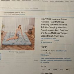 Futon Floor Mattress 