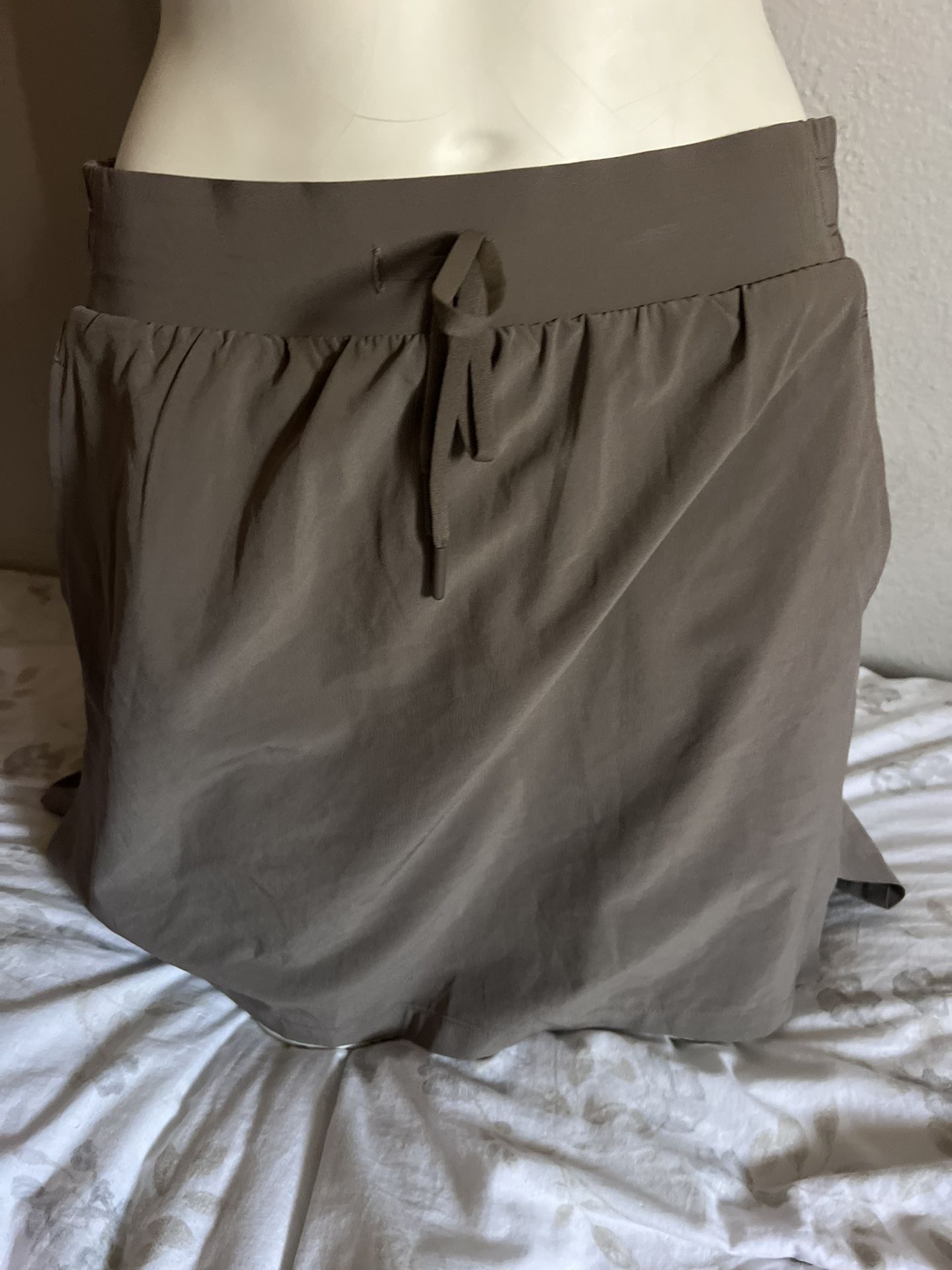 workout sports skirt with shorts under $5.00