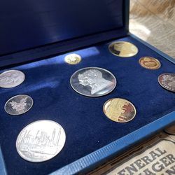 Authentic Empire Of Iran Gold Coin Set