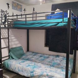 Full Size Double Bunk Bed