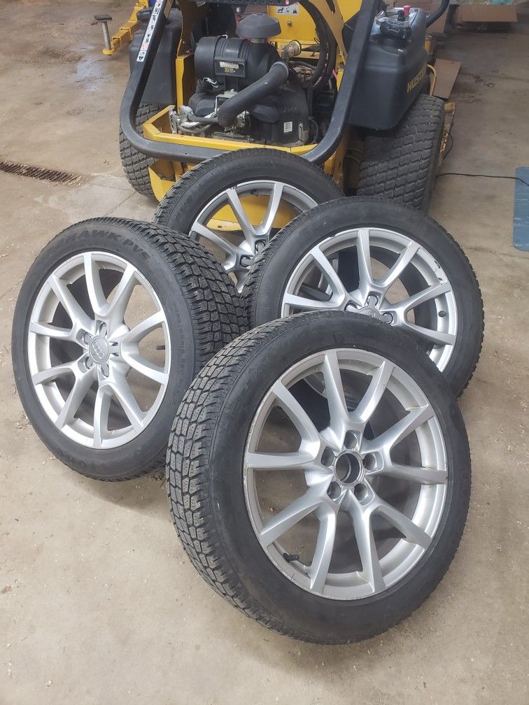 Audi Q3 Q5 Q7 wheels And Snow Tires 