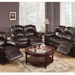 Brown Motion Sofa Set (Free Delivery)