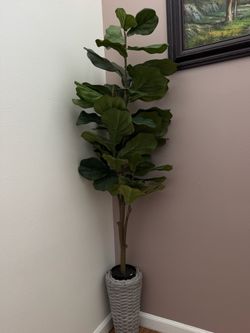 Large Artificial Fiddle Leaf Fig Tree