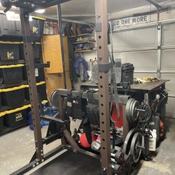 Gym Weight Half Rack