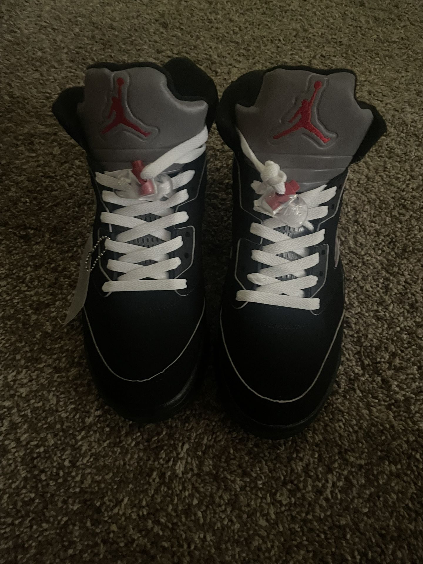 jordan 5 black metallic