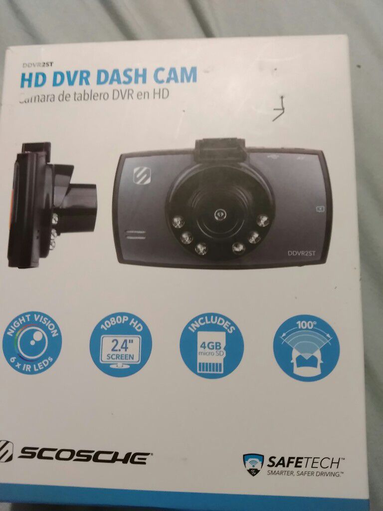 Scosche DDVR2ST HD DVR Dash Cam for Sale in Columbus, GA - OfferUp