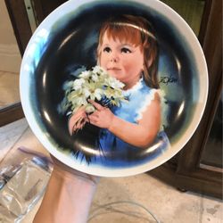 For You ~ Zolan's Children Plate Collection ~ Donald Zolan ~ Vintage Collectible Plate ~ Wall or Cabinet Plate