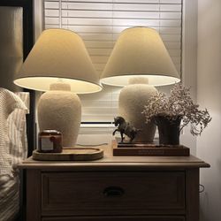 Table Lamps (2) 