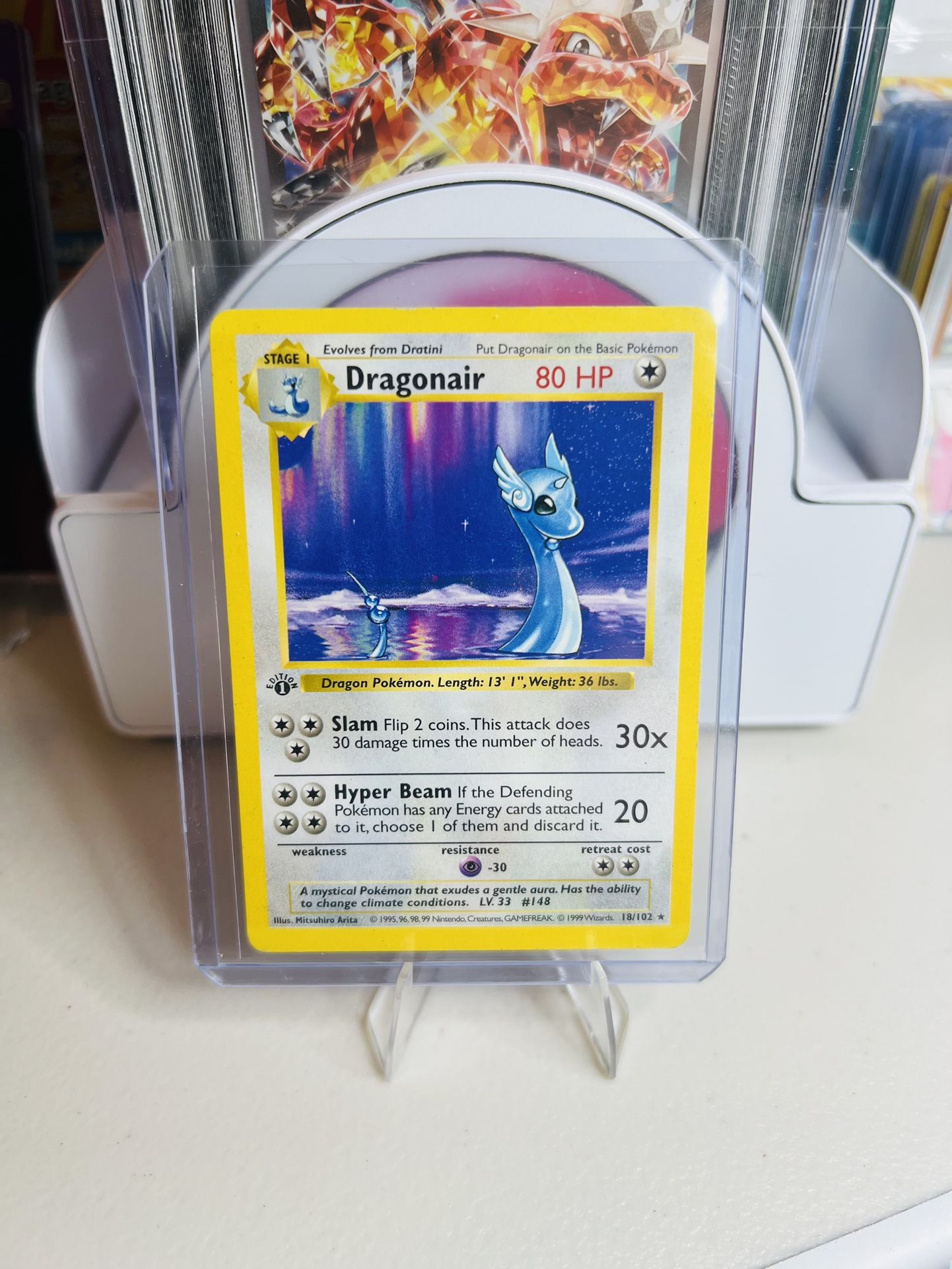Pokemon Dragonair 1st Edition