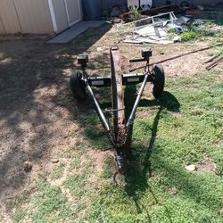 Single Axel Motorcycle Trailer, No Title