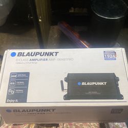 Blaupunkt 1600w  Max Output Amplifier 