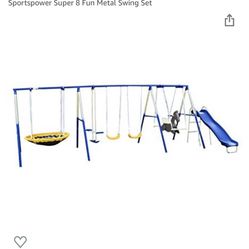SportsPower Super 8 Swing Set