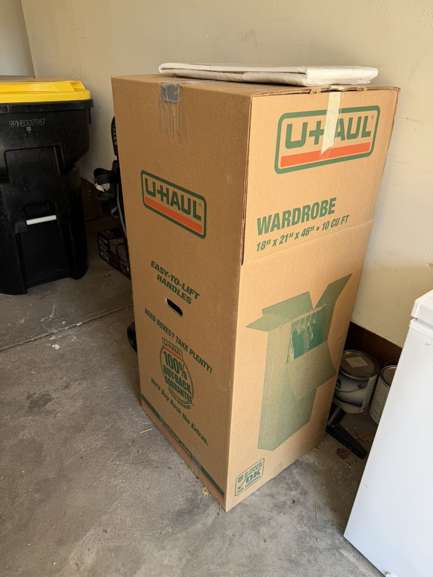 U-Haul Wardrobe Moving Box