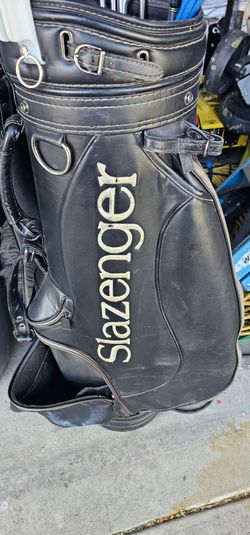 Leather Slazenger Golf Bag