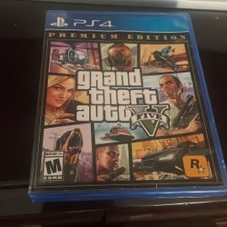 GTA 5 Premium Edition PS4 – Like New – Tested & Works CASH ONLY