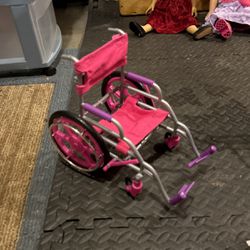 American Girl Doll Wheelchair 