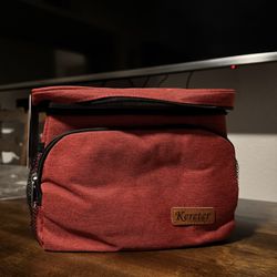 Kereter Red Insulated Lunch Bag