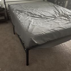 Bed Frame And Memory Foam Mattress