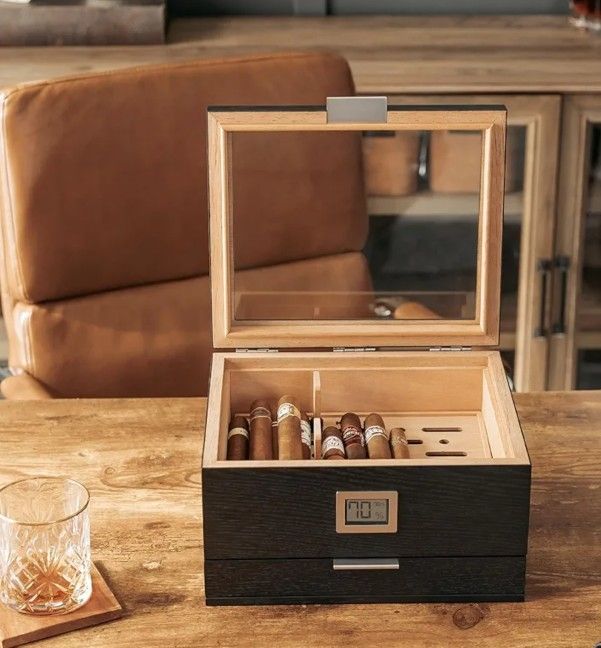 Glass Top Humidor
