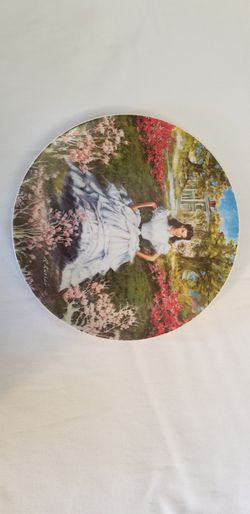 Scarlett Porcelain Plate Knowles 1978 MGM Gone with the wind