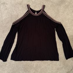 Express Cold Shoulder Top