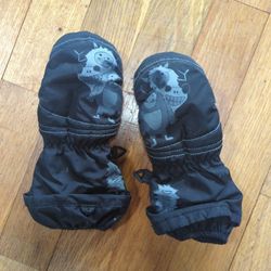 Winter Mittens And Snow Boots 