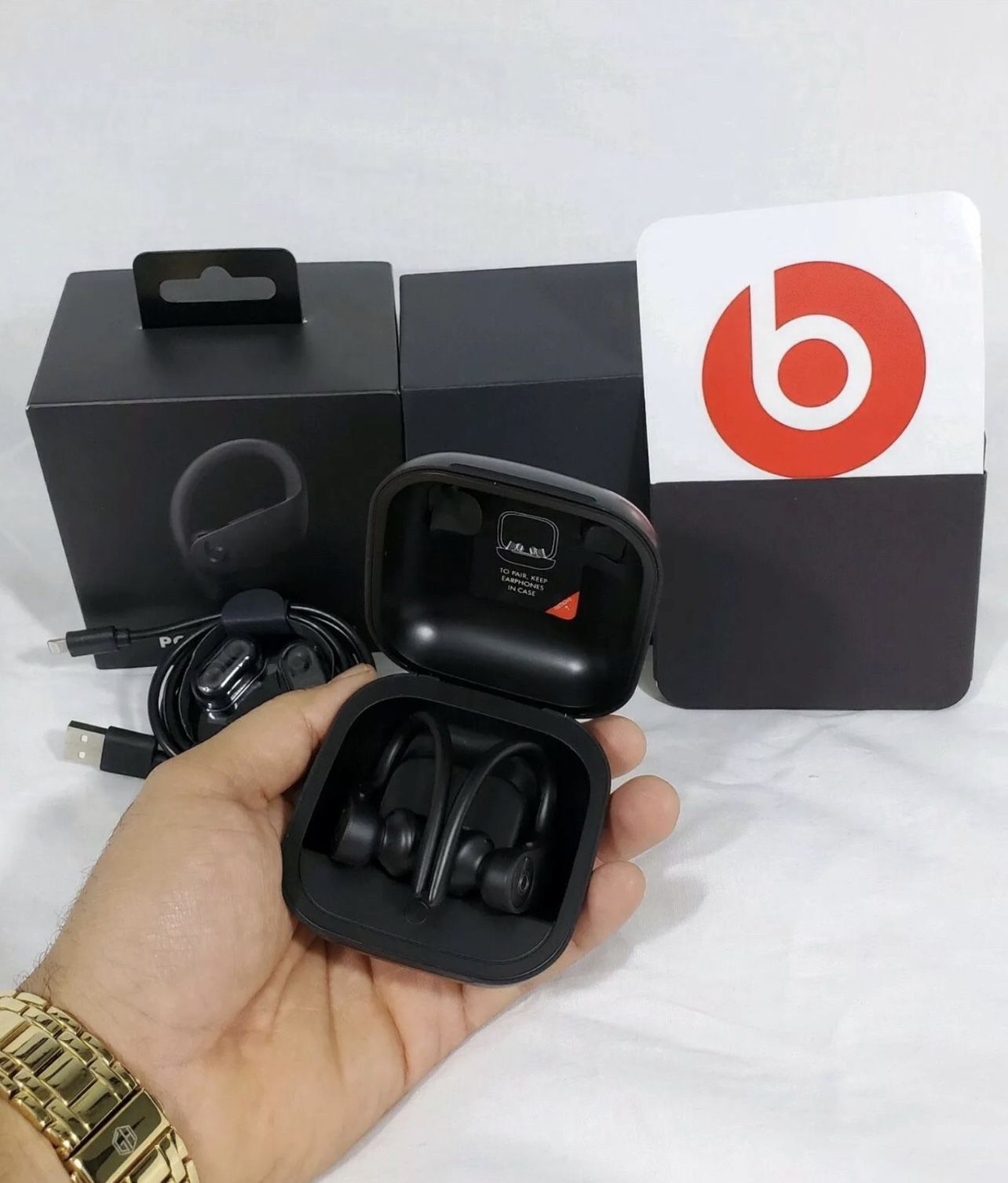 Beats by Dr. Dre PowerBeats Pro Black In Ear Headphones 