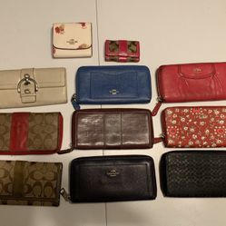 Pre-Loved Coach Wallets - Take Your Choice $25