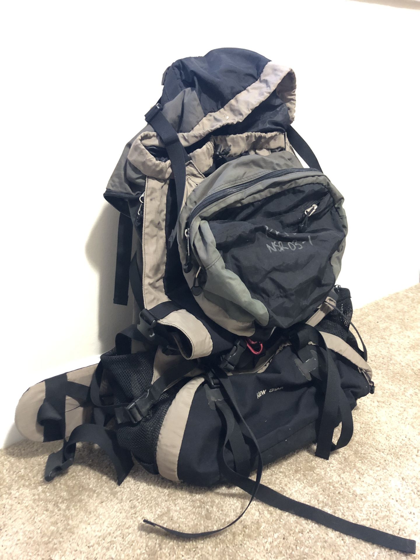 REI New Star backpacking bag