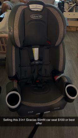 Graco Slim Fit 3 in 1 car seat