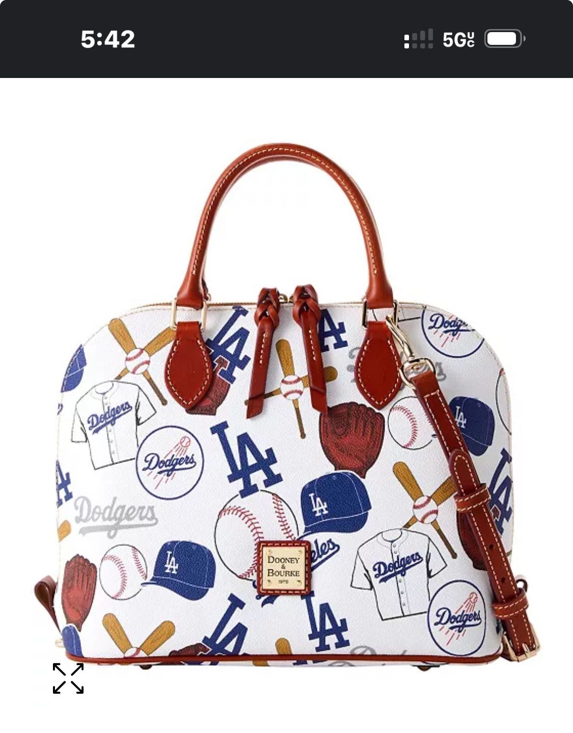 Dooney and Bourke, Los Angeles Dodgers, purse, limited edition