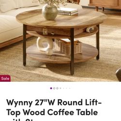 Coffee Table With Storage