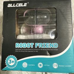 ALLCELE Girls Robot Toy, Rechargeable RC Robot 