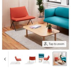 Poppin Meredith Lounge Chair 4 chairs $200 each