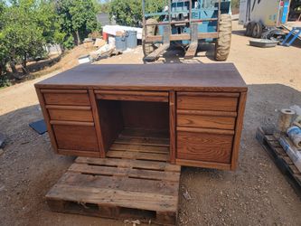 Free desks and file cabinet