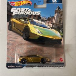 Lamborghini Gallardo Hotwheels Fast And The Furious Premium