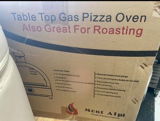 New  Table  Top  Pizza  Oven 